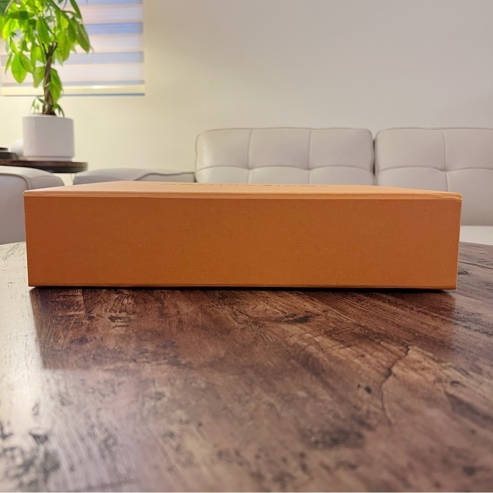 LOUIS VUITTON Orange Storage Gift Box 010L - Picture 5 of 7